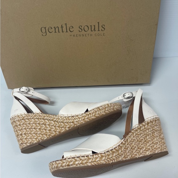 GENTLE SOULS Charli Ankle Strap Espadrille - NEW - Picture 2 of 5